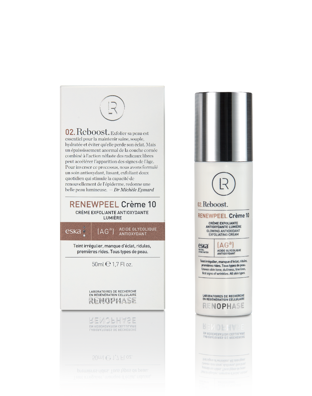 Renophase Renewpeel Cream 10 – Verfijnt & vernieuwt de huid