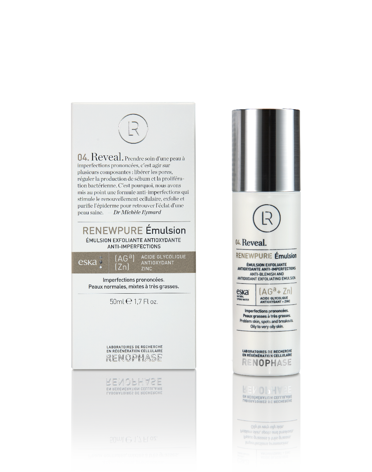 Renophase Renewpure Emulsion – Zuiverende verzorging voor de vette huid