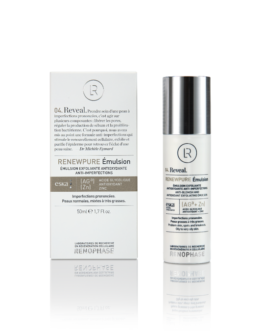 Renophase Renewpure Emulsion – Zuiverende verzorging voor de vette huid