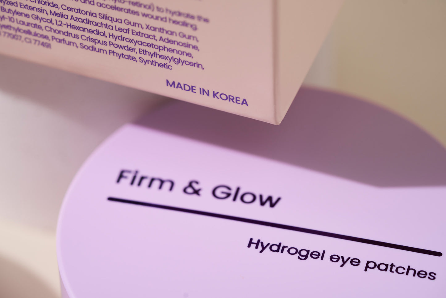 Firm & glow Eye patches oogmaskers Emmagen (60 stuks)