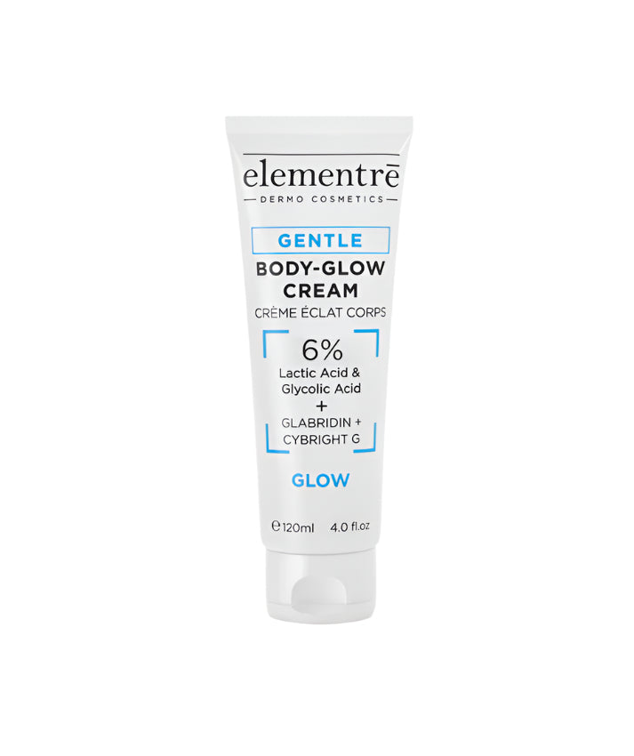 Elementre Gentle Body-Glow Cream 6% Lactic & Glycolic 120ml