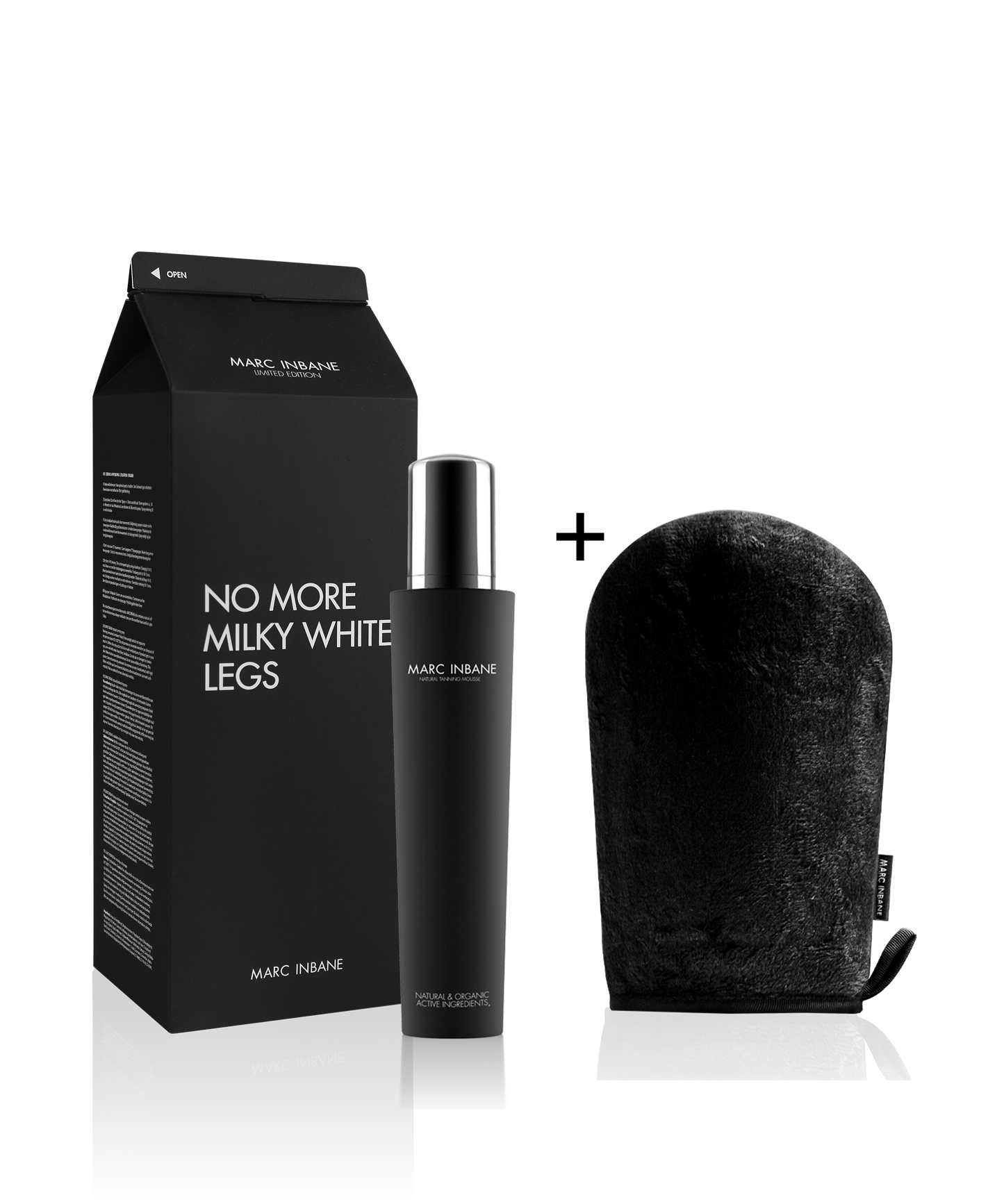 No More Milky White Tanning Mousse + GRATIS Glove