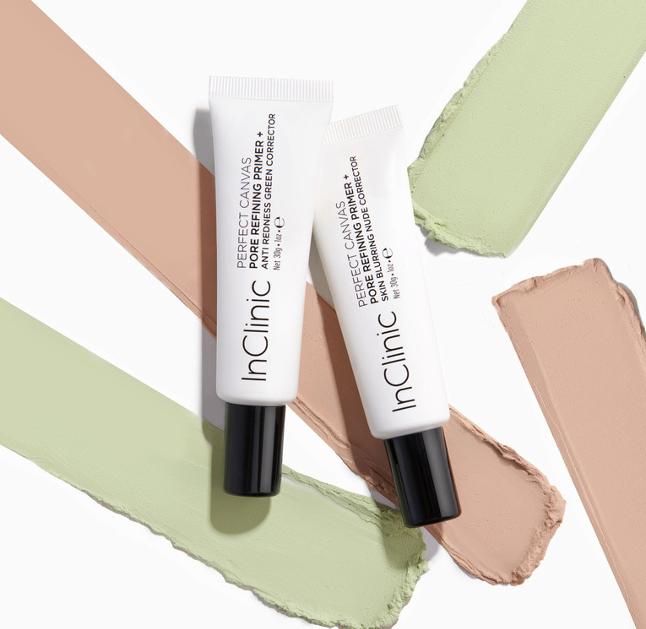 Inclinic pore refining primer