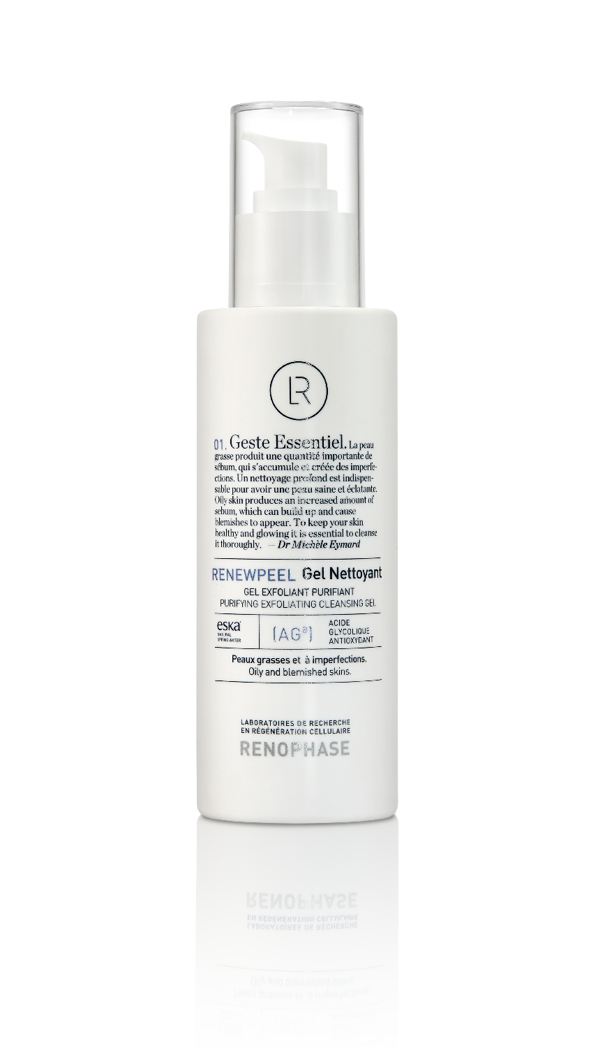 Renophase Renewpeel Gel Nettoyant – Exfoliërende Reinigingsgel