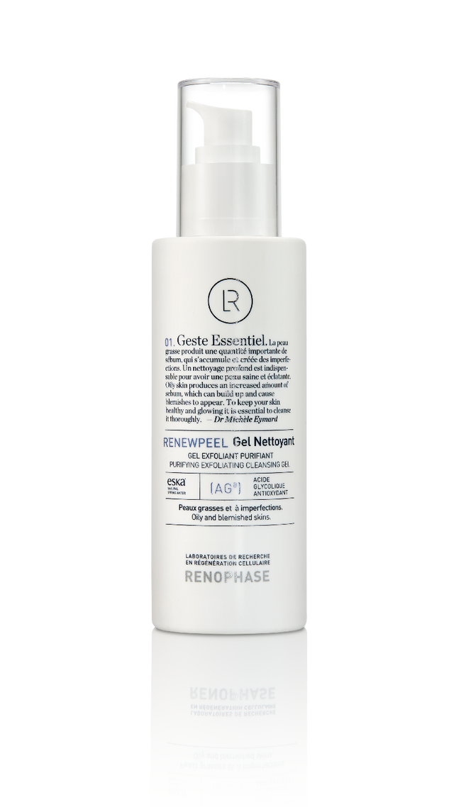 Renophase Renewpeel Gel Nettoyant – Exfoliërende Reinigingsgel