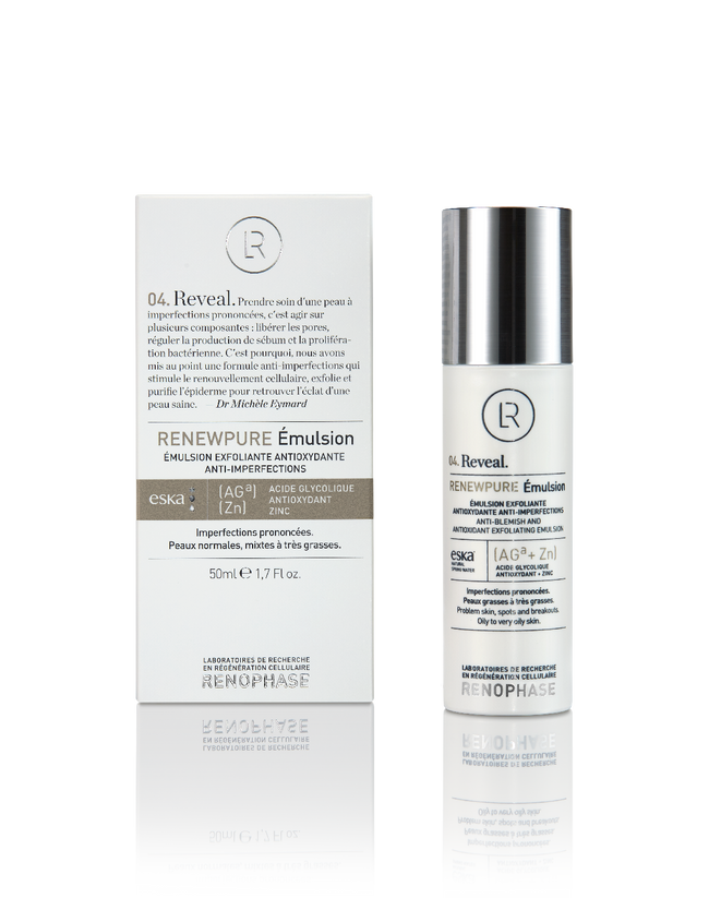 Renophase Renewpure Emulsion – Zuiverende verzorging voor de vette huid