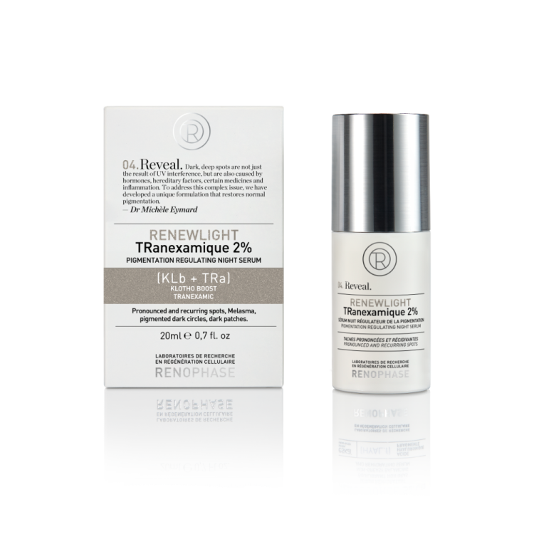 Renophase Renewlight Tranexamique 2% - Pigmentation Regulating Night Serum 20ml