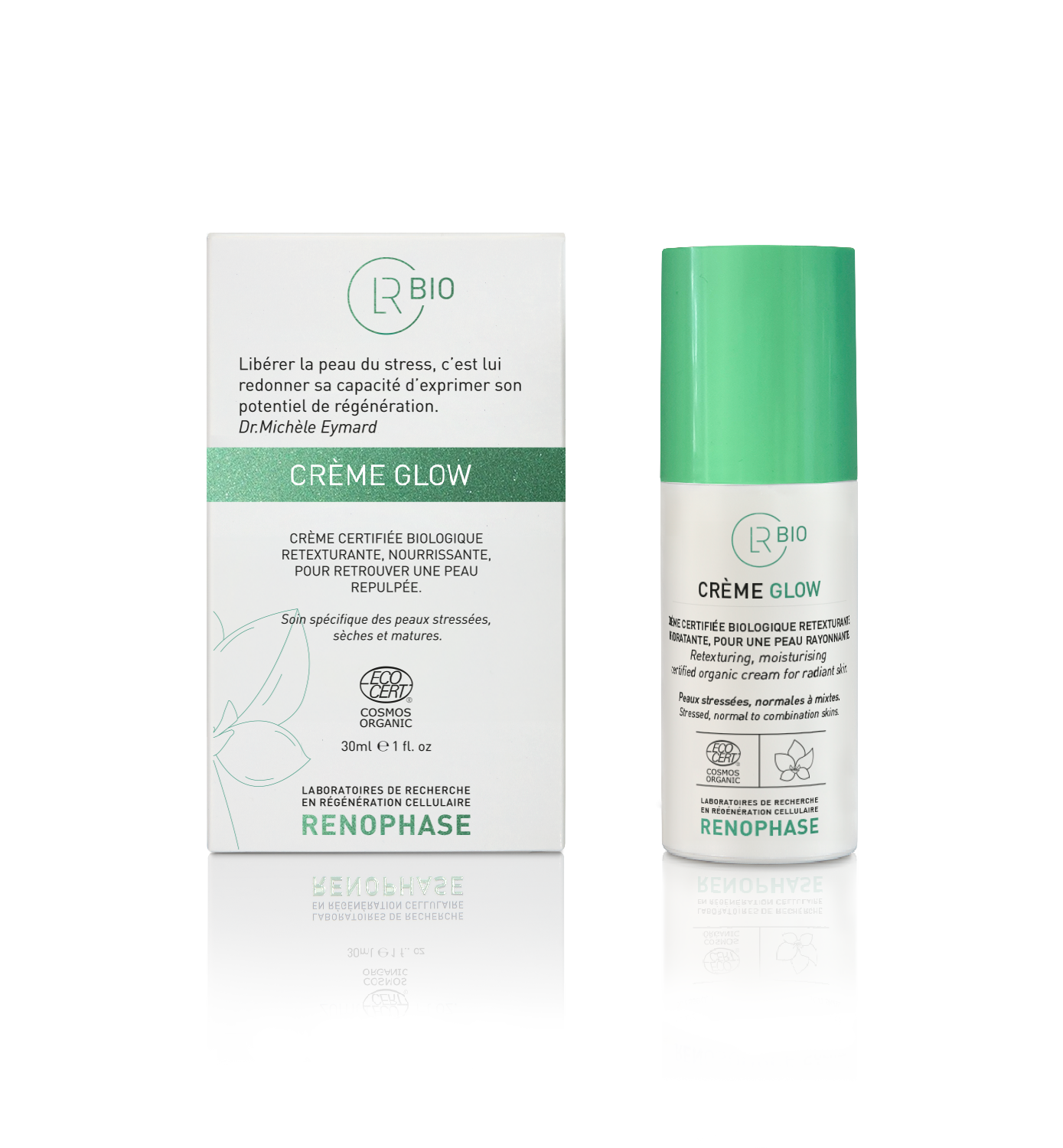 Renophase BIO CREMEGLOW – Balancerende dagcrème voor een natuurlijk stralende huid