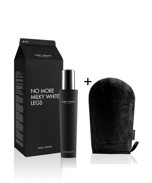 No More Milky White Tanning Mousse + GRATIS Glove