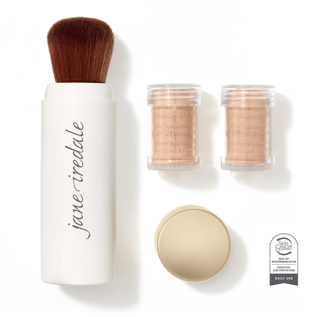 jane iredale Powder-Me SPF Dry Sunscreen Refillable Brush (2 x 2,5 g) - 5 g